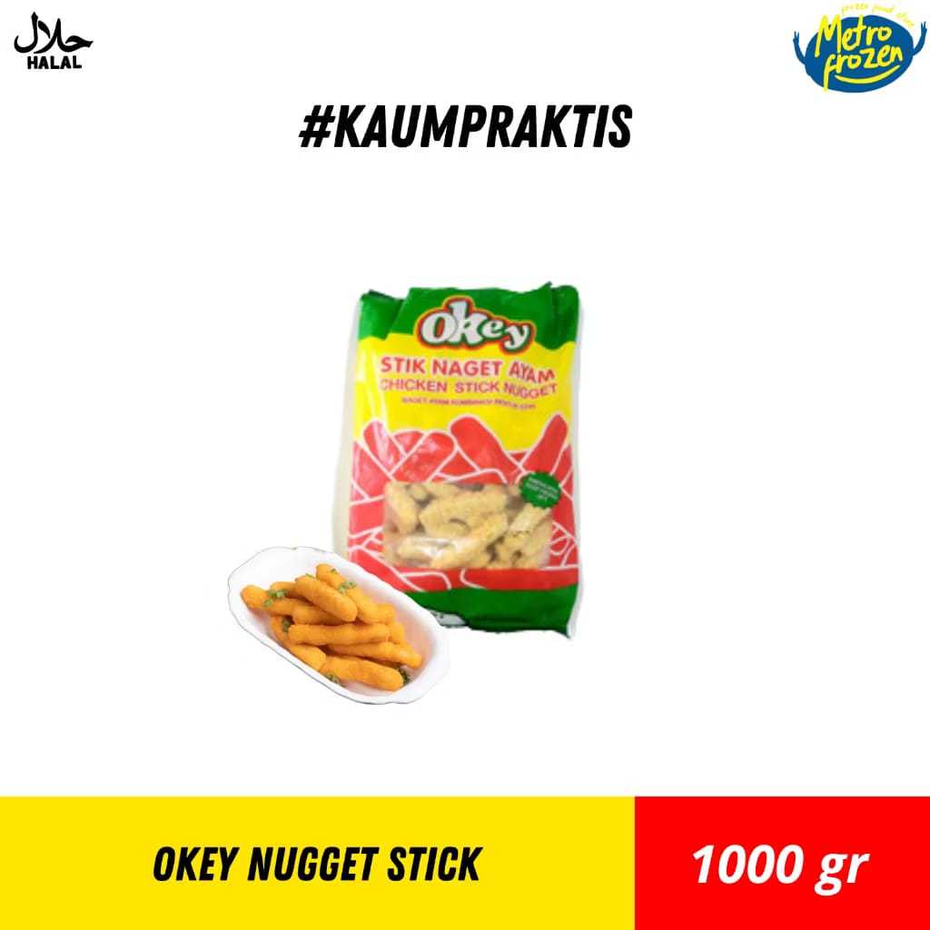 OKEY Nugget Stick 1kg //chicken nugget //instan Banjarmasin