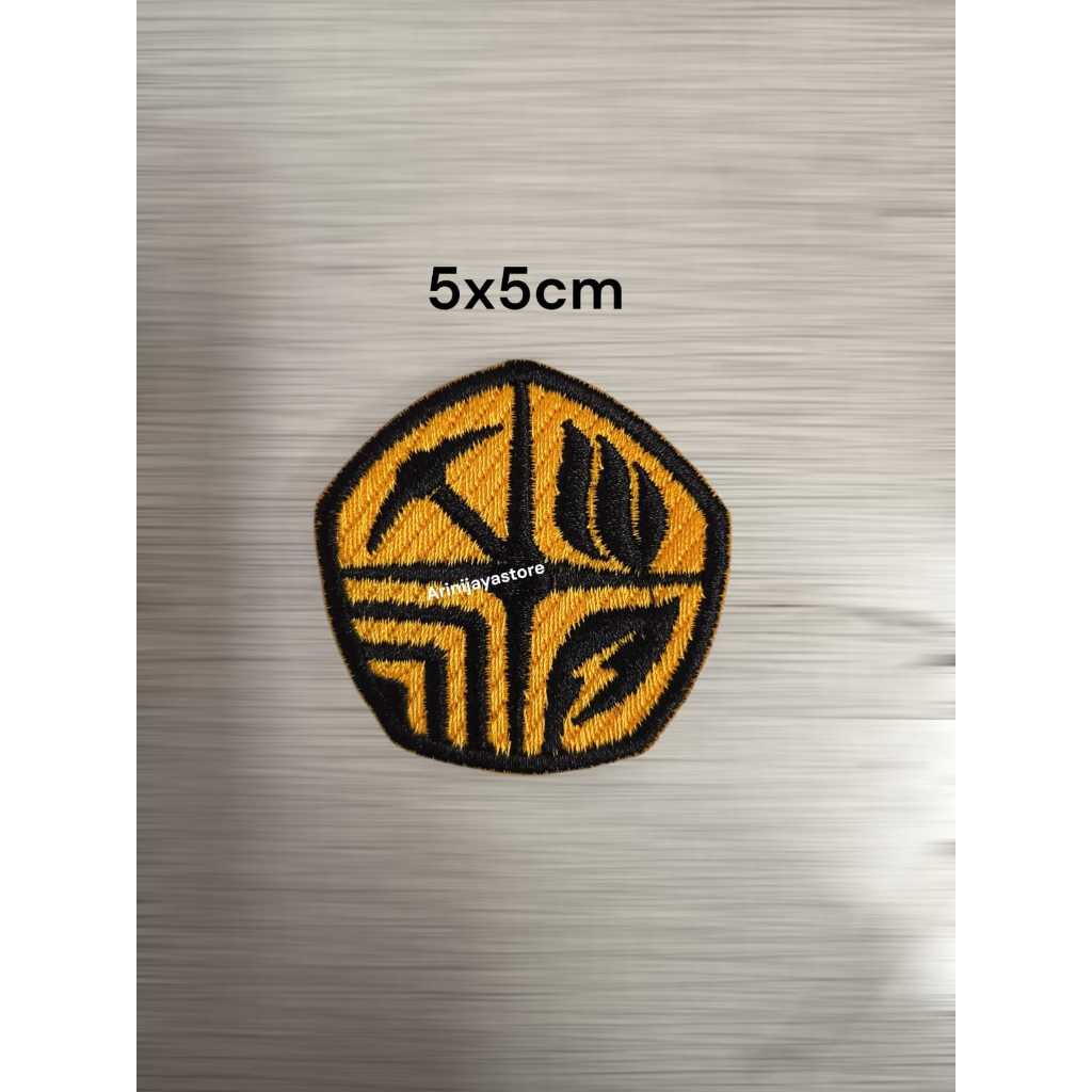 emblem/patch ESDM bordir komputer