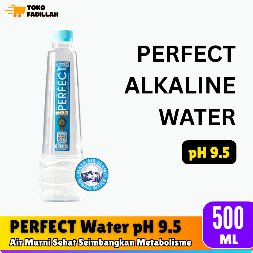 PERFECT Alkaline Water 500 ML - Air Mineral pH 9.5