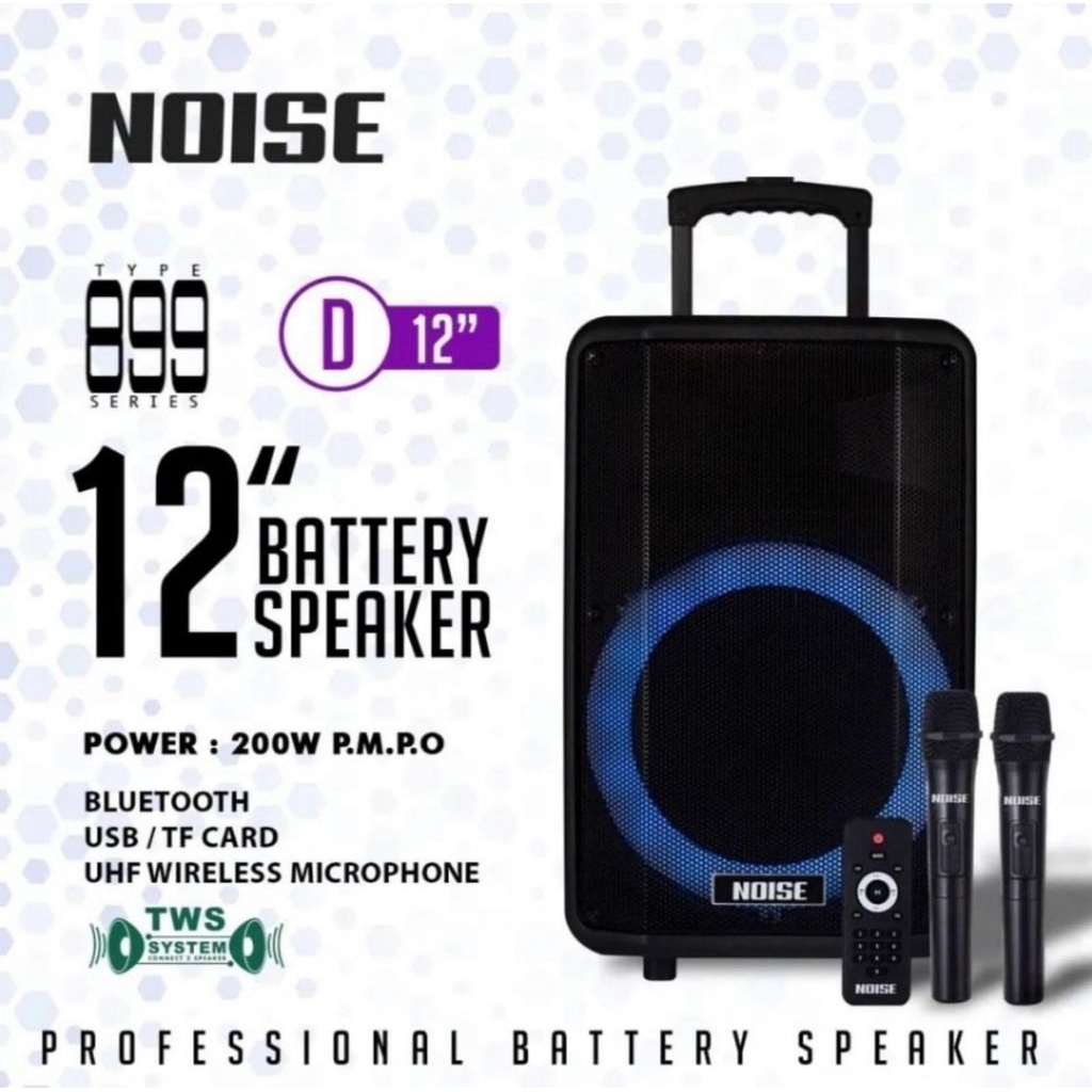Speaker Portabel Bluetooth Speaker Noise 899D