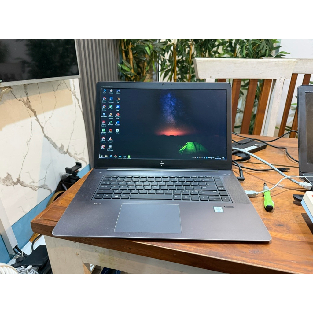 Laptop Workstation Gaming Murah Zbook Studio G4 i7- Ram 16Gb - VGA Quadro M1200 4GB