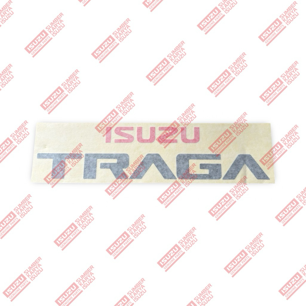 STICKER STIKER DECAL ISUZU TRAGA ORIGINAL