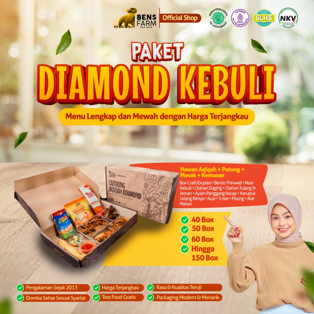 Bens Farm - Paket Aqiqah Diamond Kebuli