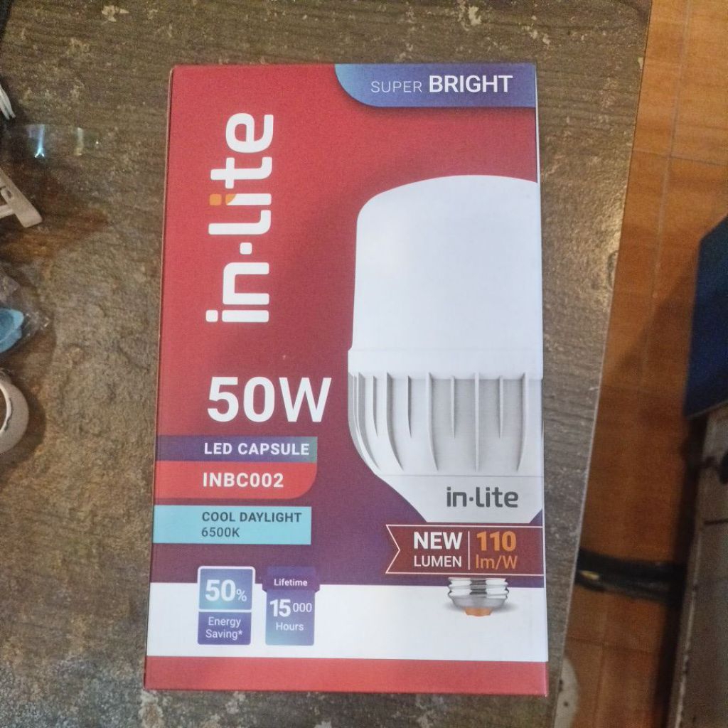 LAMPU BERGARANSI LED INLITE capsule value bohlam Kapsul inlite 50watt