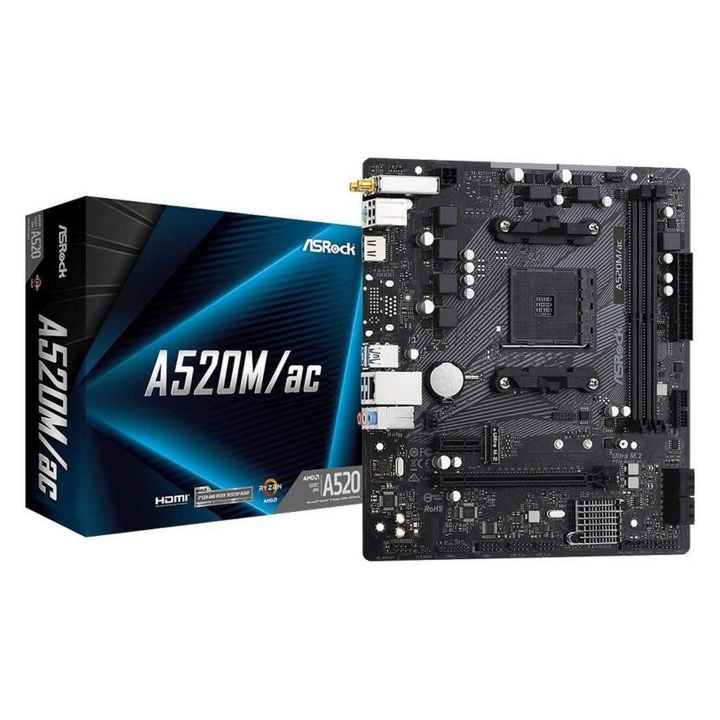 ASROCK A520M/AC - A520M AC (Socket AM4)