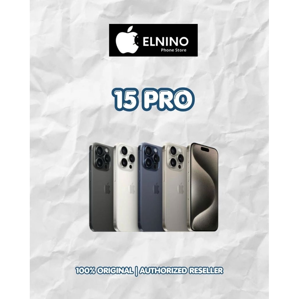 IPHONE 15 PRO (128 256 512)
