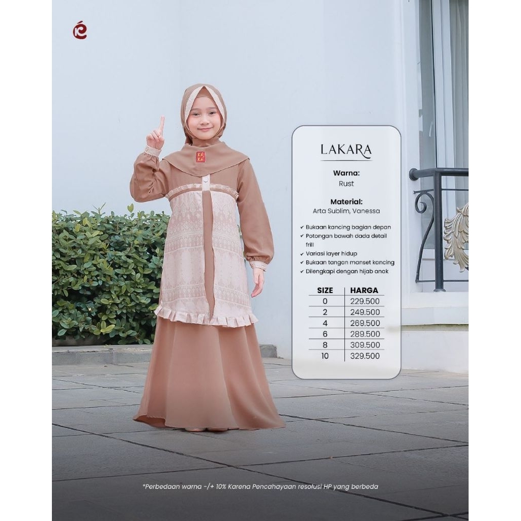 LAKARA GAK SR GAMIS ANAK KEKE