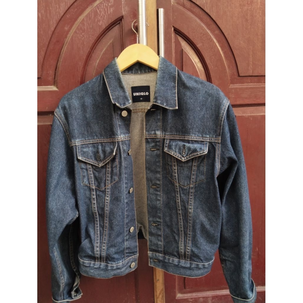 Trucker denim uniqlo original vintage fade