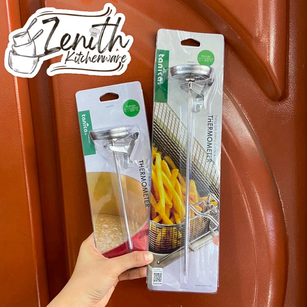 FRYING TERMOMETER TANICA/ TERMOMETER MASAK STAINLESS STEEL/ TERMOMETER PENGGORENGAN DAGING MINYAK