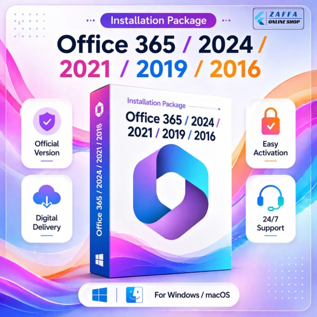 Licensi Microsoft Office 365 Pro Plus Original Product Key