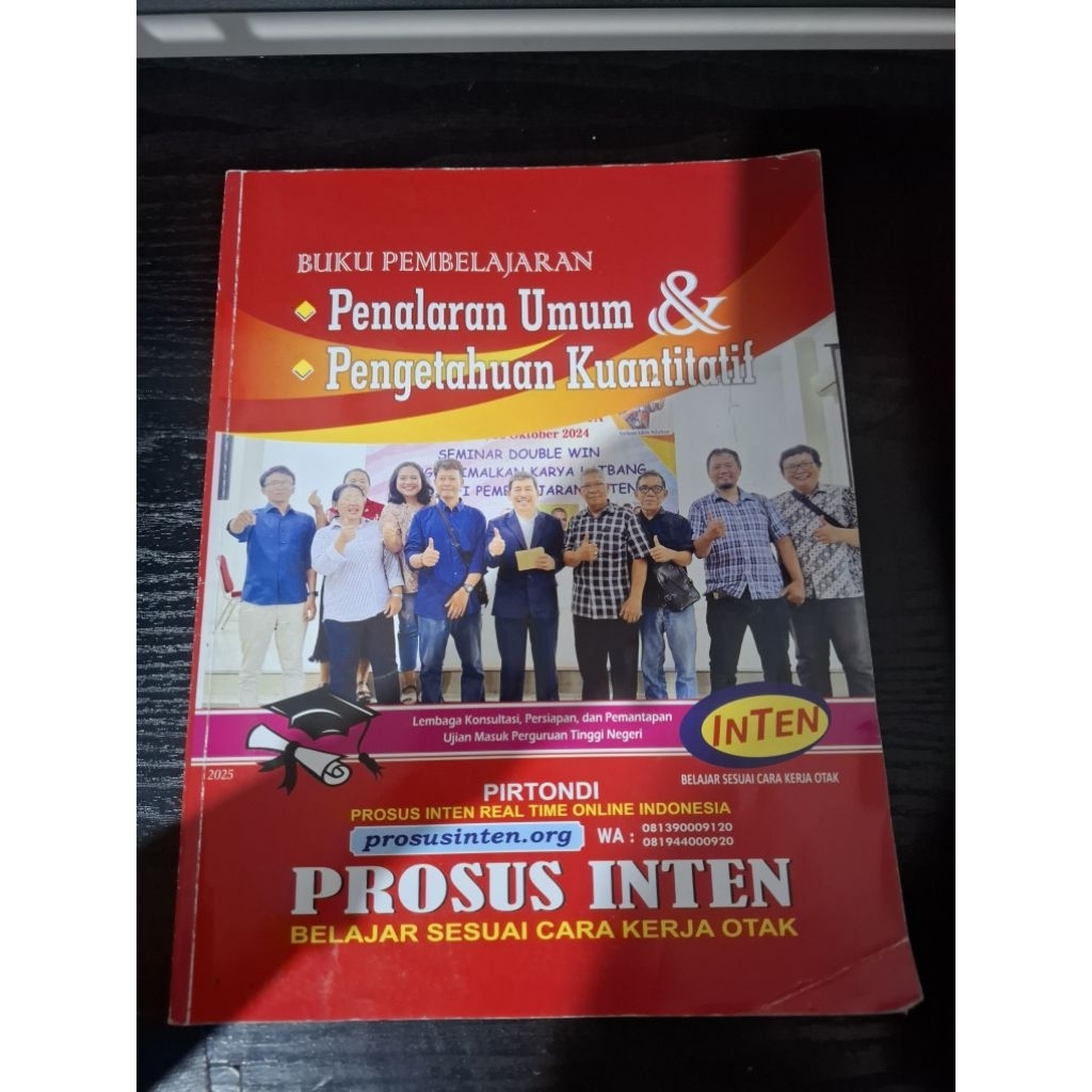 [PRELOVED] Buku Inten PU & PK - UTBK