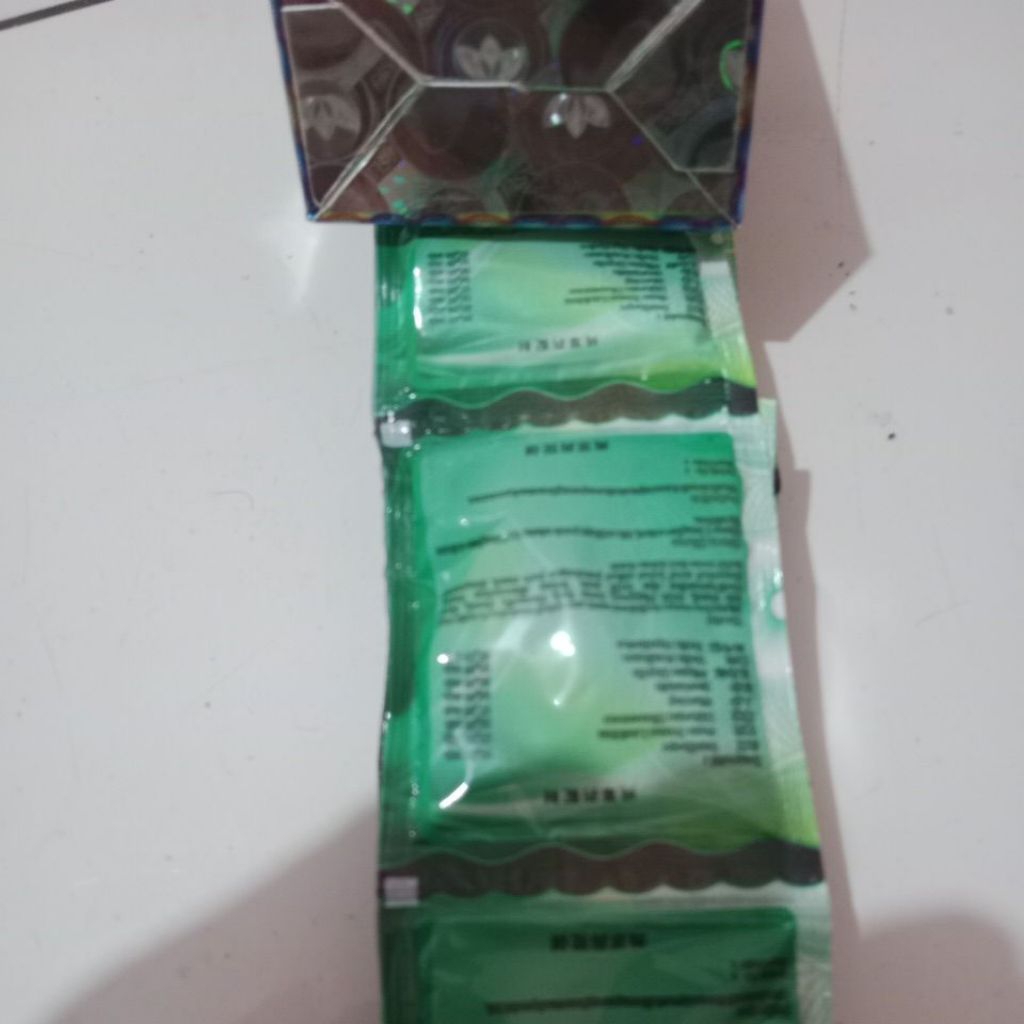 1 sachet jamu serbuk Shenling original