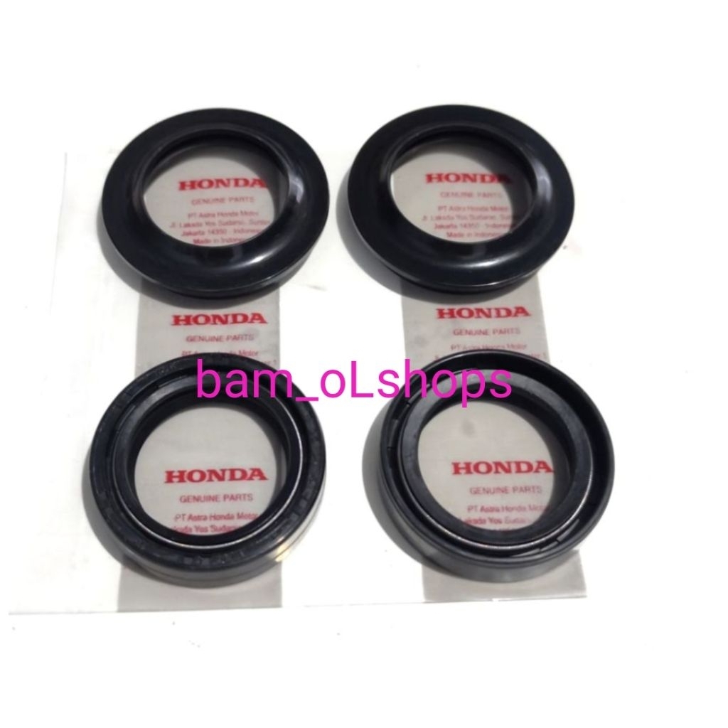 seal tutup abu+seal shock depan Honda NSR 150 r,nsr 150 rr