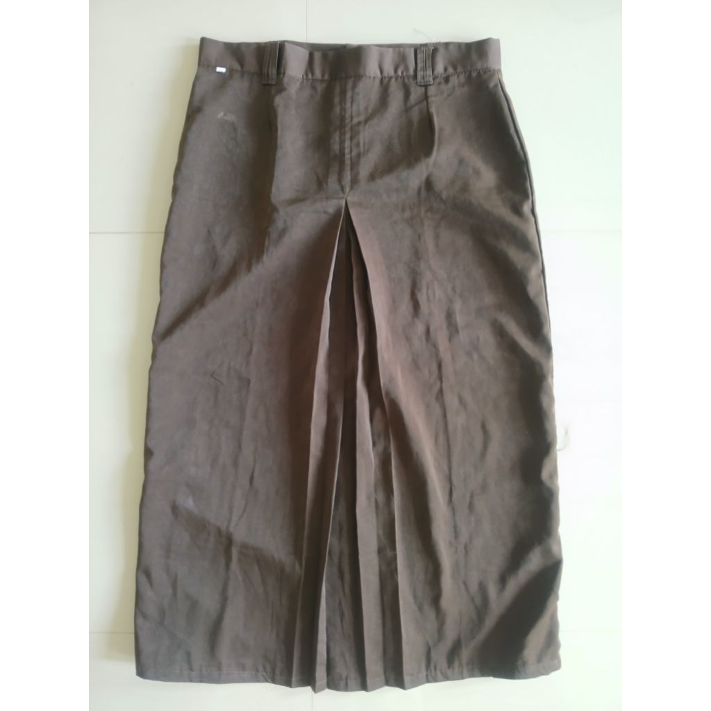Preloved rok cokelat pramuka