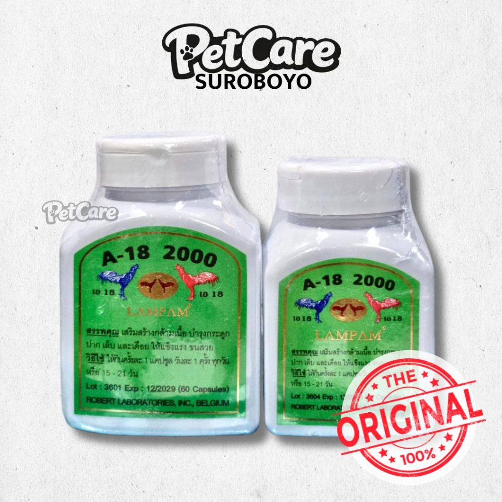 A18 2000 Lampam | A-18 2000 Lampam Rawatan ayam | A 18 lampam suplement ayam