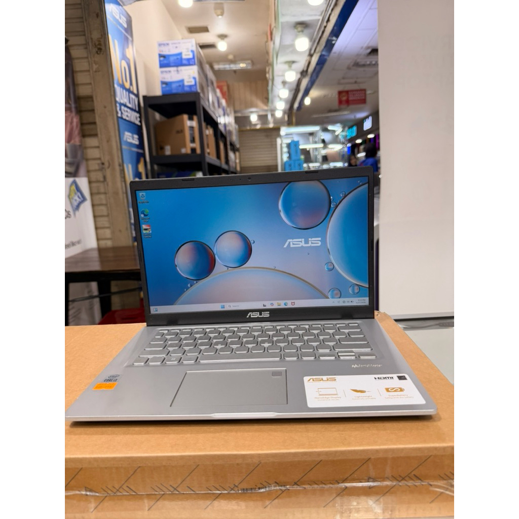 laptop leptop Second bekas Asus core I3 gen 10 SSD 256 beklit keyboard 14 inc Generasi baru windows1