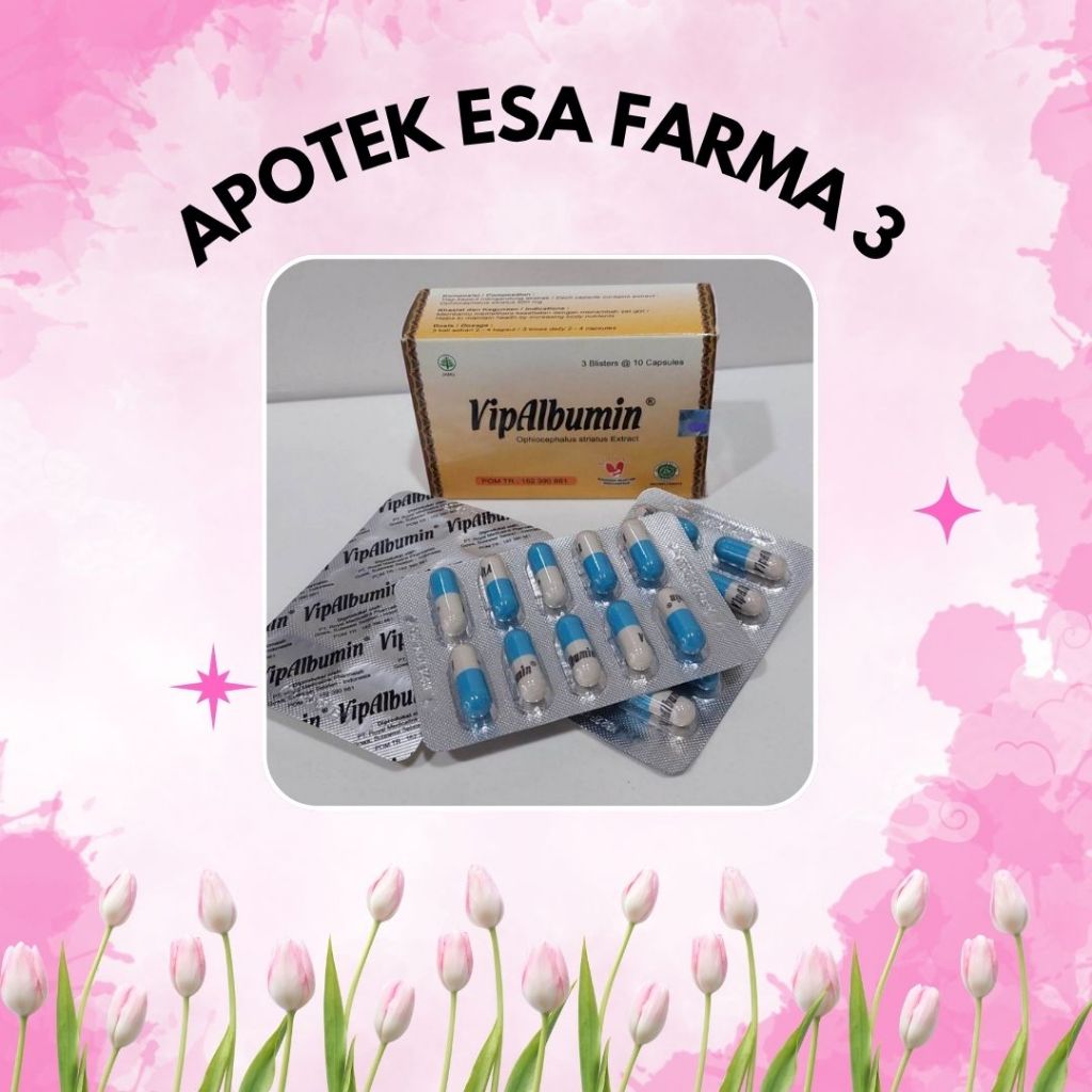 Vip Albumin Human Kapsul 1 strips