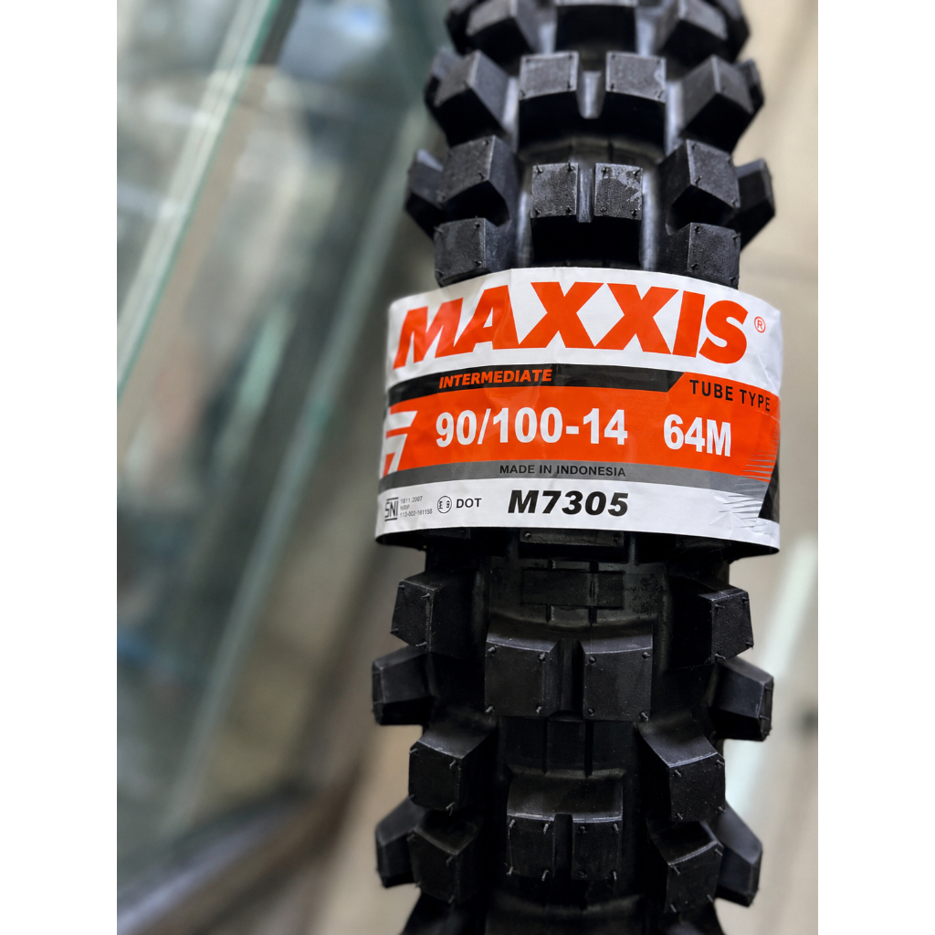 SNI Ban Motor MAXXIS M7305 { 90/100-14 } Ban Motor Dapat Digunakan di motor Trail dan motocross Deng