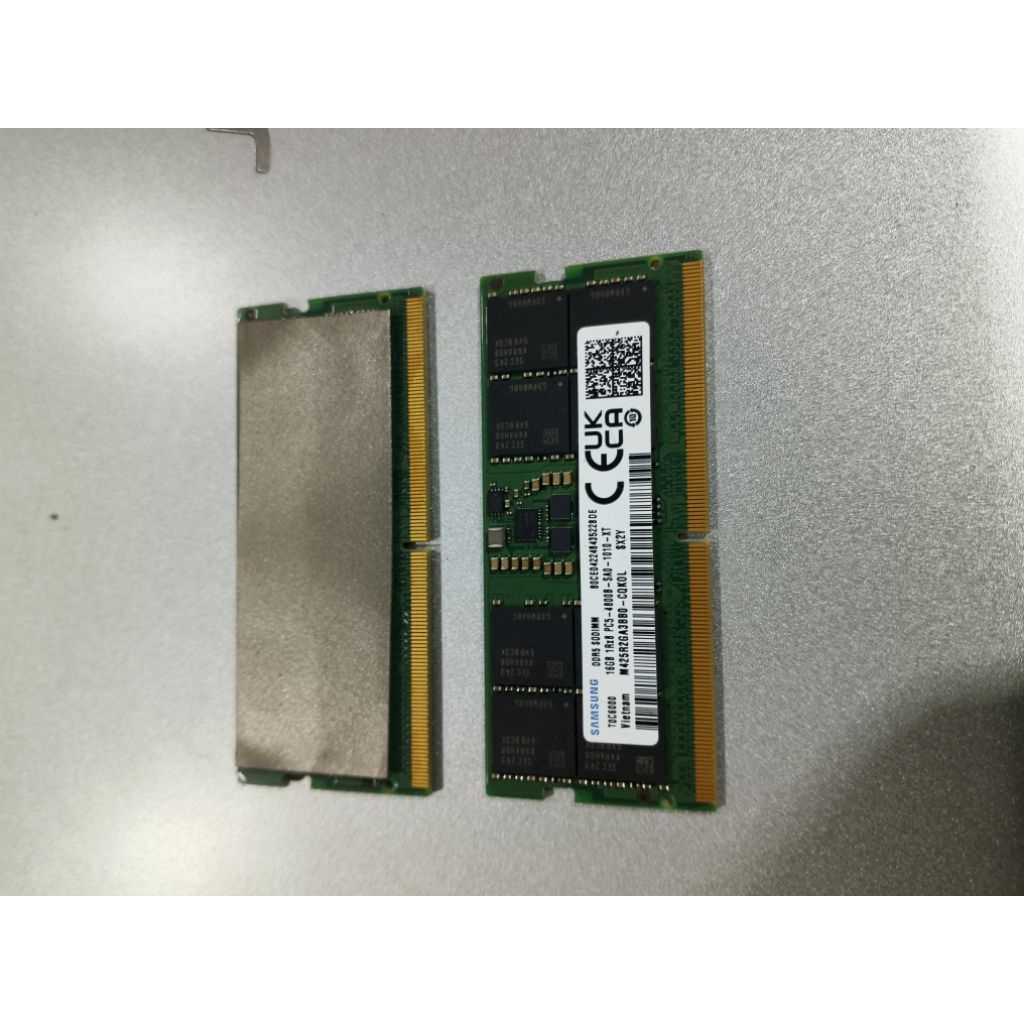 ram 16GB DDR5 4800Mhz merek samsung Copotan laptop
