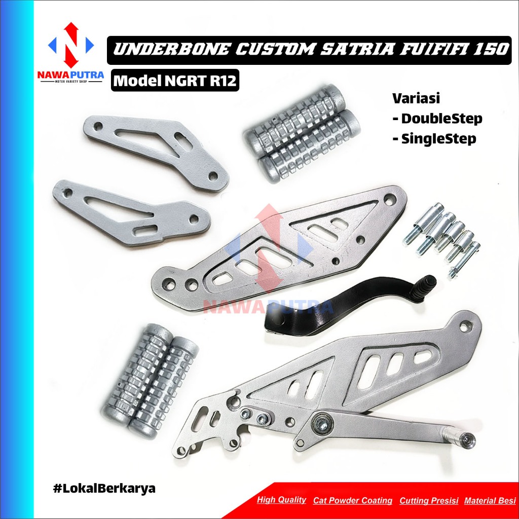 Underbone Satria Fu F 150 FACELIFT Karbu & Injeksi Custom UB Suzuki Satria F/FU 150 Model NGRT