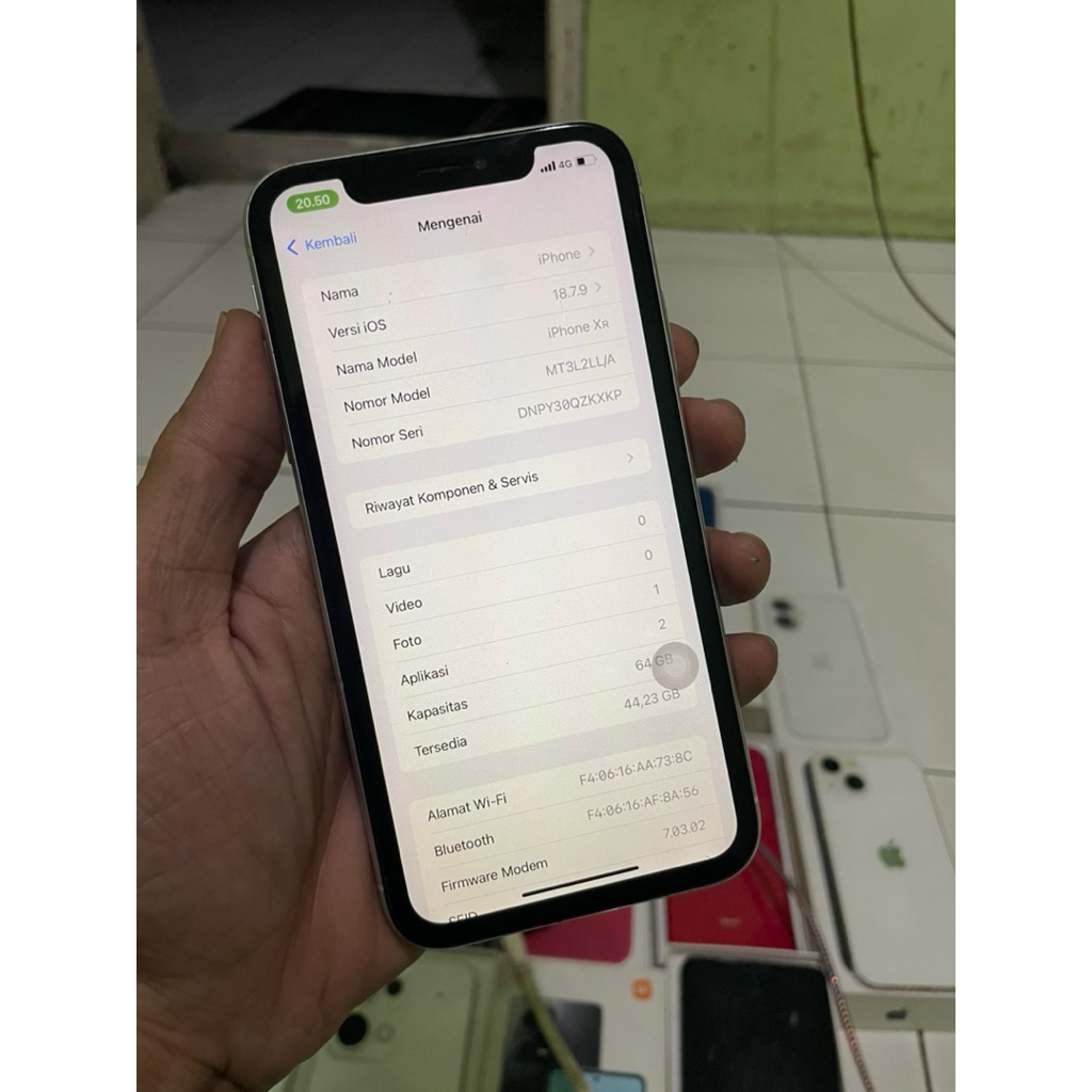 IPHONE XR 64GB MINUS IC KAMERA