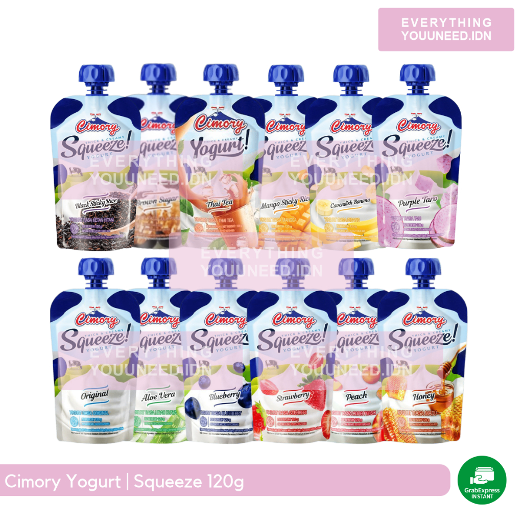 CIMORY YOGURT SQUEEZE 120 ML / CIMORY SQUEEZE