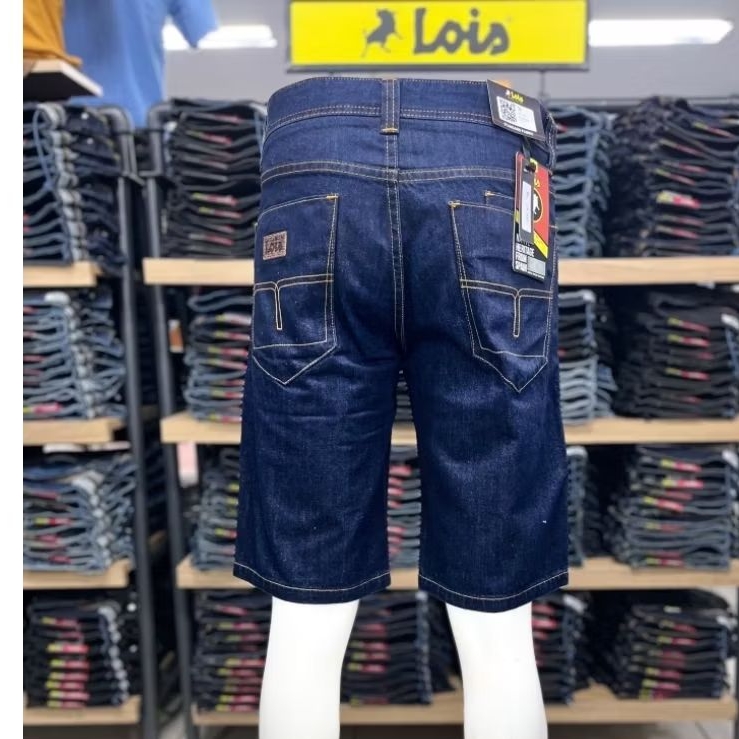 Celana pendek merk lois original slimfit terbaru premium