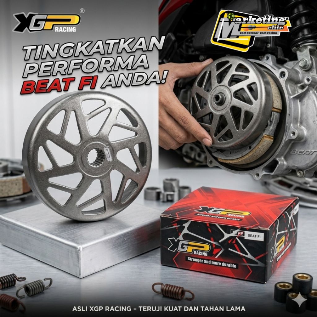 Mangkok kampas Ganda Honda Beat fi rumah kampas ganda Beat fi XGP racing