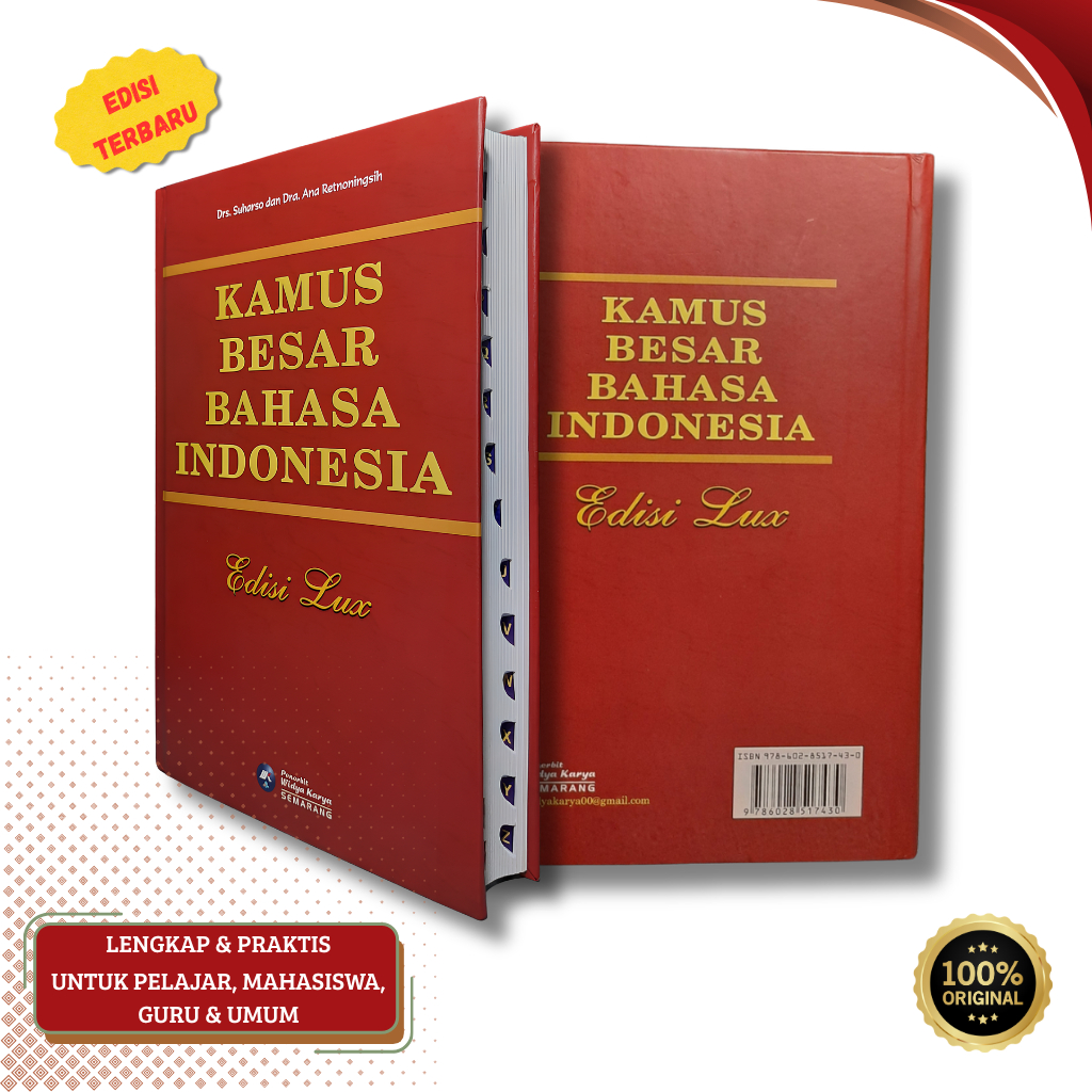Kamus Besar Bahasa Indonesia KBBI Lengkap Penerbit Widya Karya Original