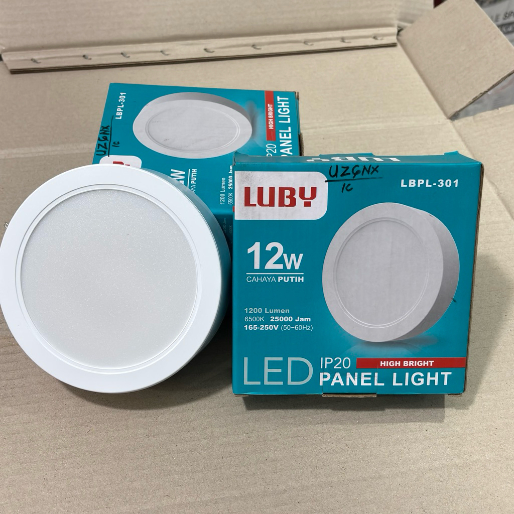 Luby Lampu Downlight Outbow 12 watt 16watt- putih