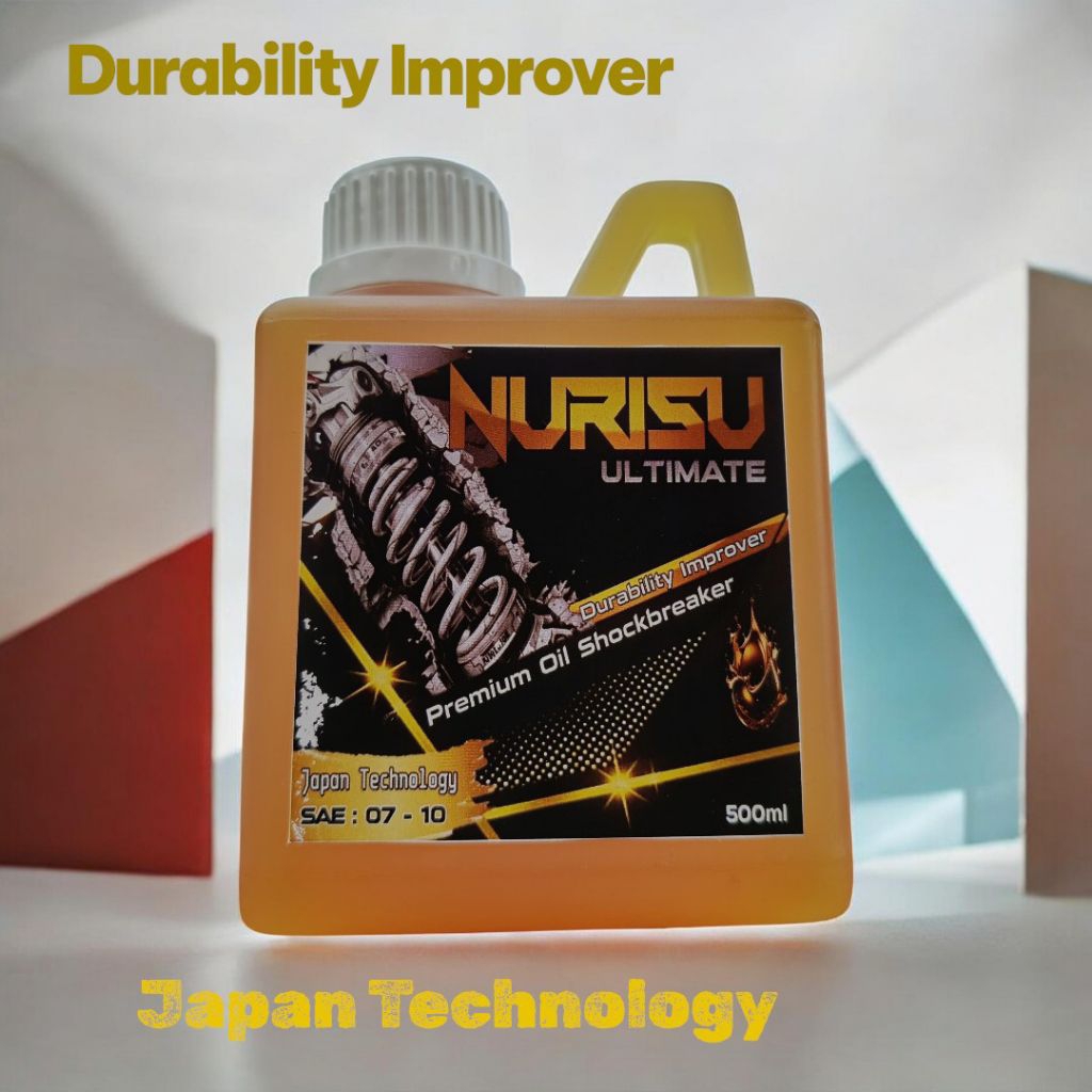 Nurisu Ultimate | Premium Oil Shockbreaker | Oli shockbreaker depan belakang sepeda motor dengan ket