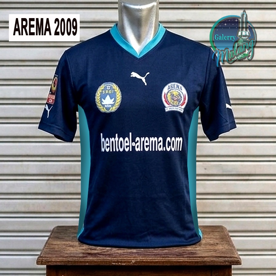 JERSEY AREMA 2009 RETRO KLASIK DRYFIT malang gallery arema