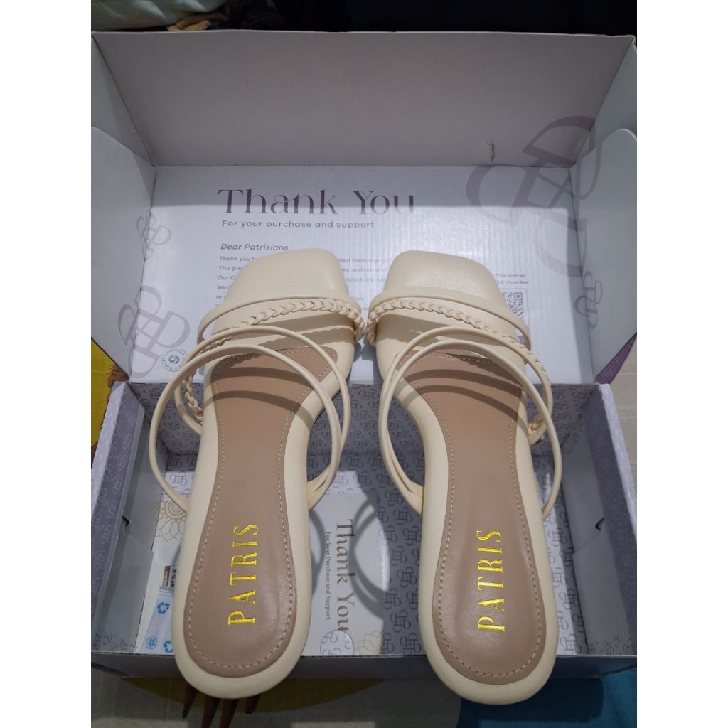 Patris Sandal Heels 3 cm New