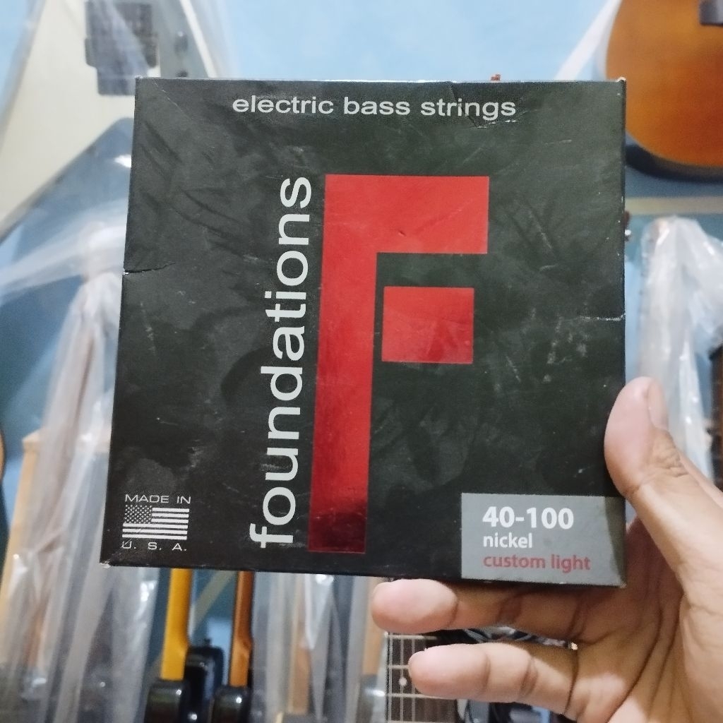 SENAR BASS ORIGINAL FOUNDATION ATAU ORPHEE BARU