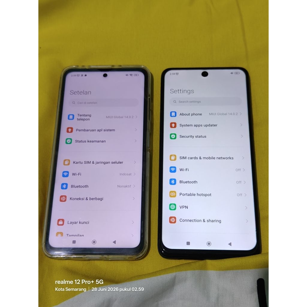 hp Poco x3 nfc.. 128gb & 64gb. bekas ada minus