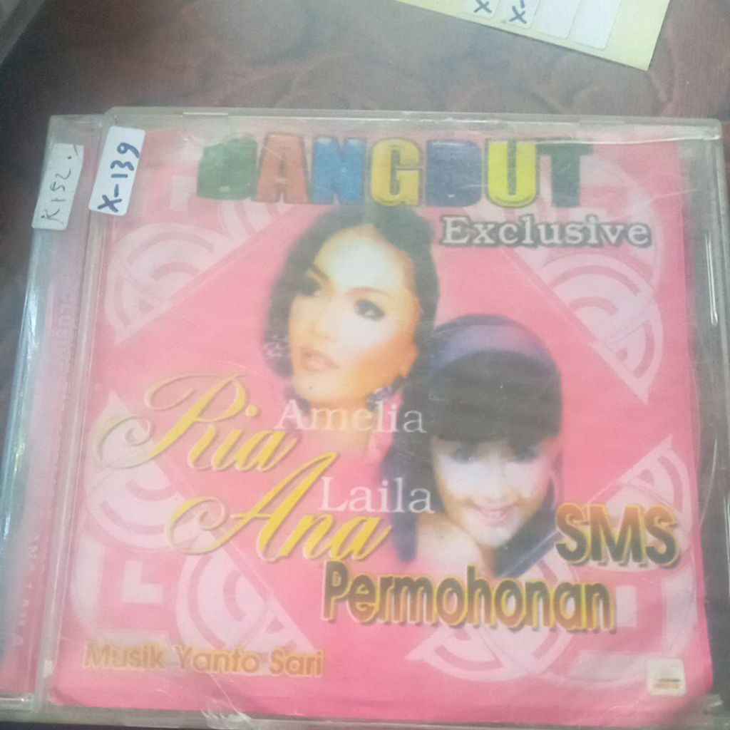 VCD DANGDUT EXCLUSIVE X-139