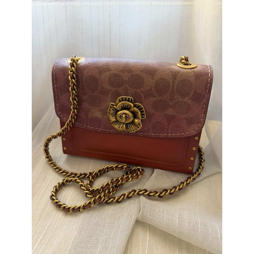 coach parker mini in signature
