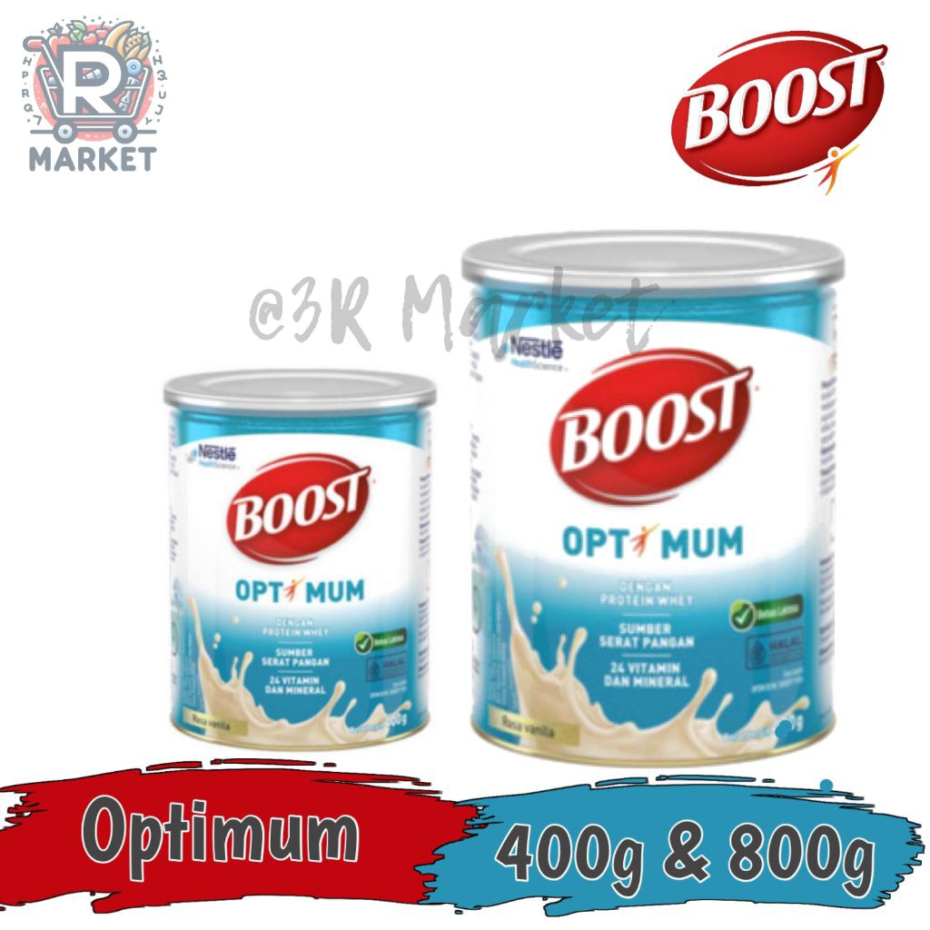 Nestle Boost Optimum Rasa Vanilla Susu Remaja Dan Lansia