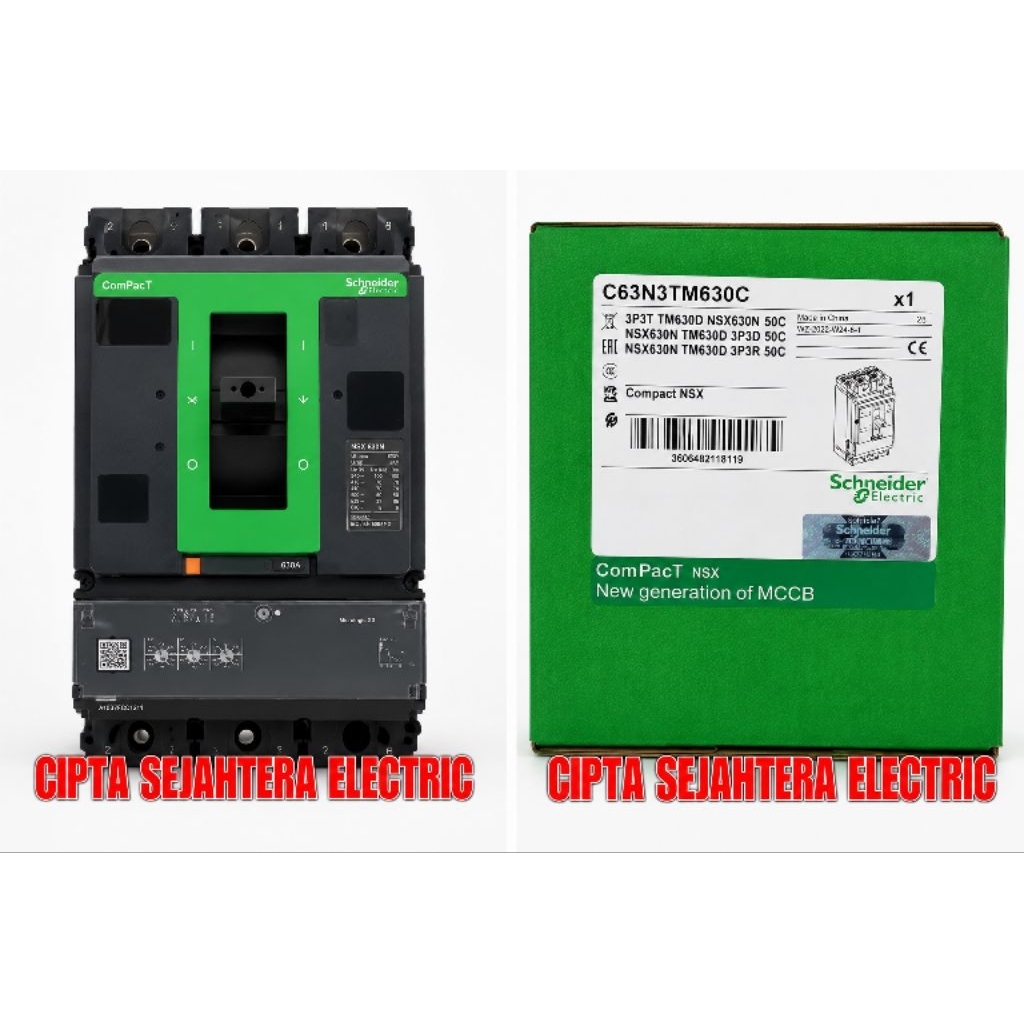 Mccb Schneider NSX630N 630A / NSX 630N 630A