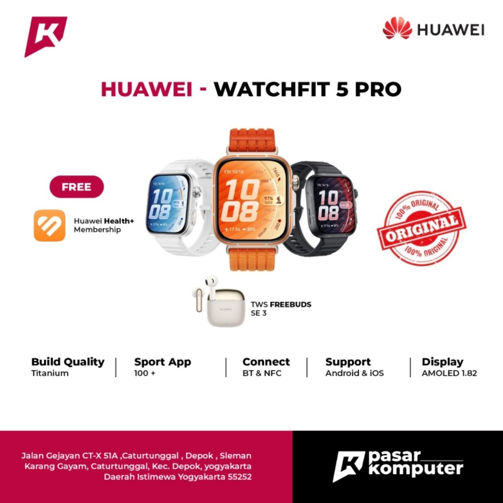 HUAWEI FIT 5 PRO SERIES