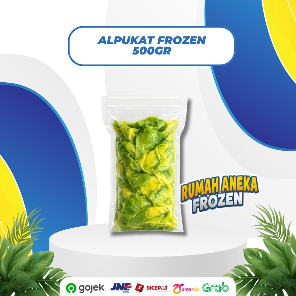 ALPUKAT FROZEN 1 PACK (500 GRAM) /ALPUKAT FROZEN PREMIUM 500 GRAM