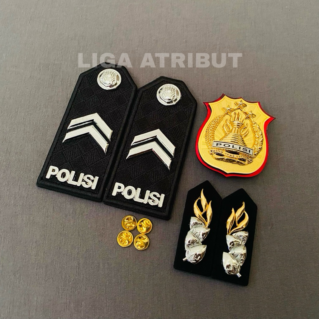 SET KOMPLIT PANGKAT BRIPTU PDU / PANGKAT BRIPTU PDU POLRI / PANGKAT BRIPTU PDU