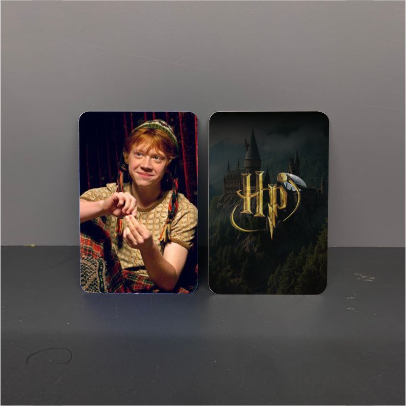 (Part 2) Photocard Movie Harry Potter Fanmerch : Severus Snape, Tom Riddle,, Oliver Wood, Ron Weasle