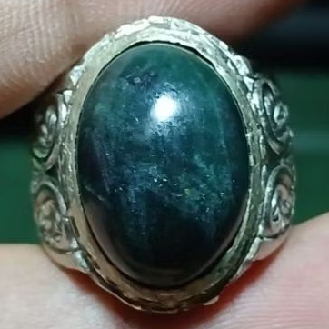 batu akik badar besi blakjet tembus senter