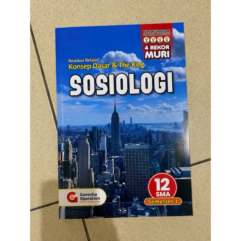 Buku Sosiologi Ganesha Operation Preloved