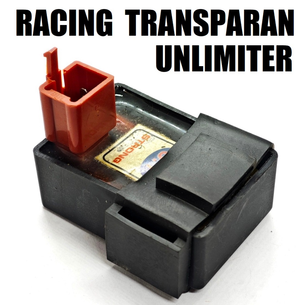 CDI GN5 RACING TRANSPARAN + KARET unlimiter supra x fit legenda revo star prima gl pro max kgd