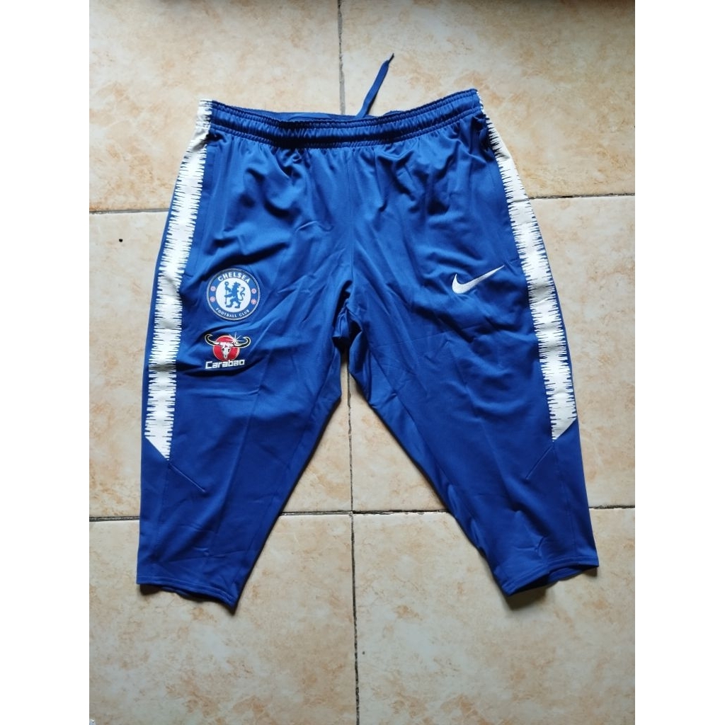celana training original chelsea dry squad 3/4 pant