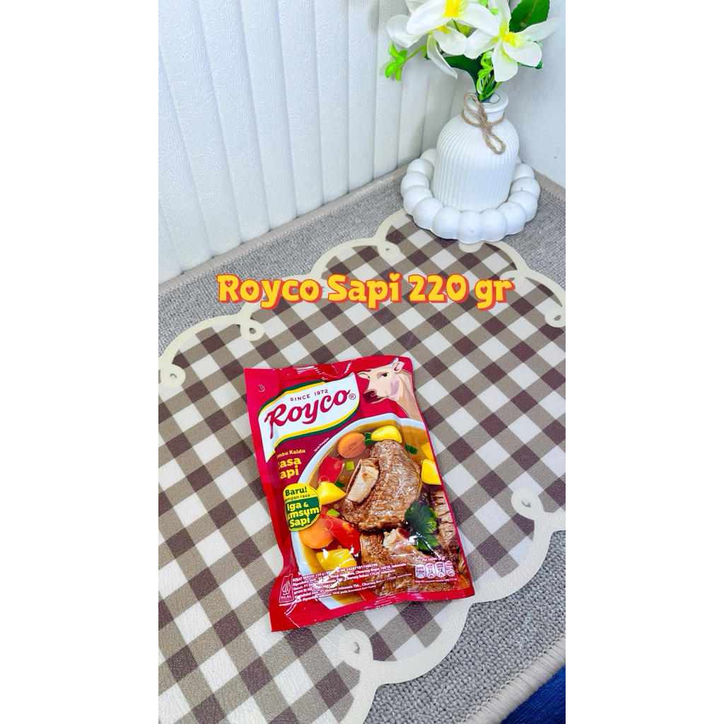 Royco sapi 220gram Royco penyedap makanan 220 gr