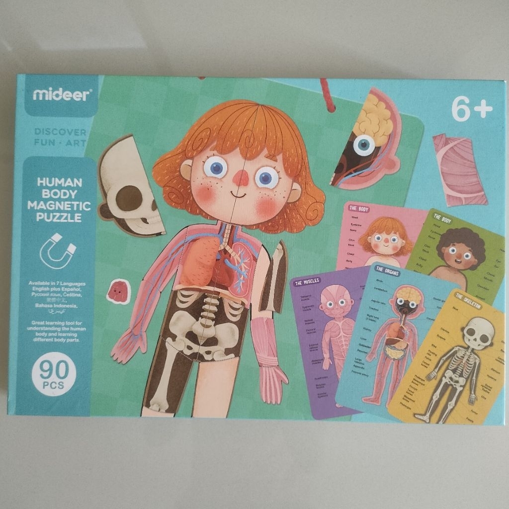 PRELOVED MIDEER HUMAN BODY MAGNETIC PUZZLE