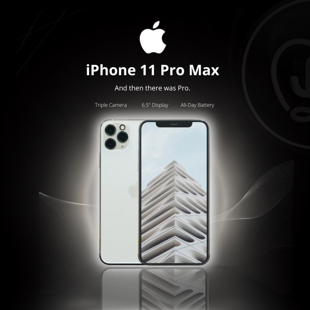 iPhone 11 Pro MAX SECOND IBOX - Kondisi Mulus, Baterai Sehat, Fullset